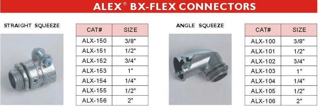 Zinc Material Flexible Conduit Fitting 90 Degree Squeeze Angle Type
