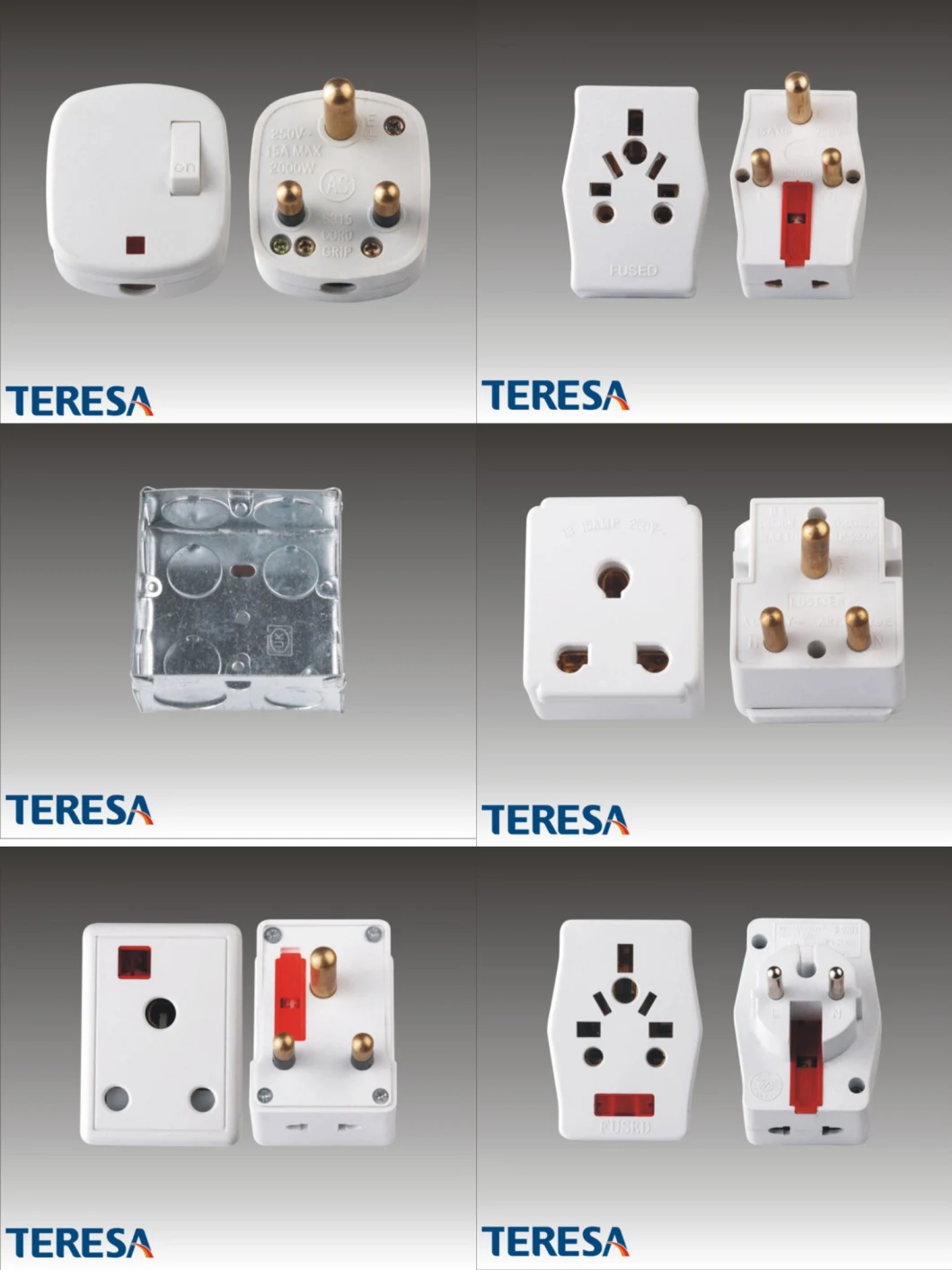 Teresa Customized Switch Surface Mounting Wall Socket Cover Cable Trunking Knockout Box